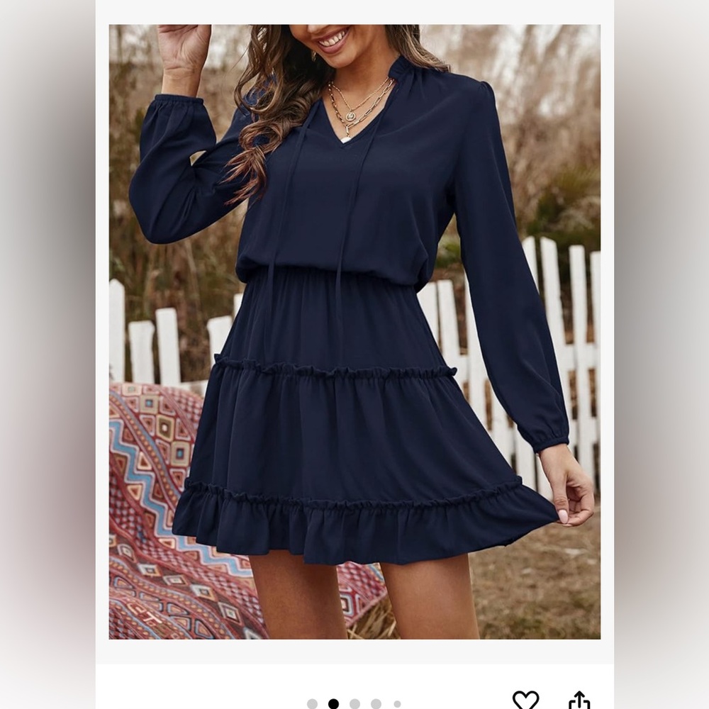 Women’s navy dress